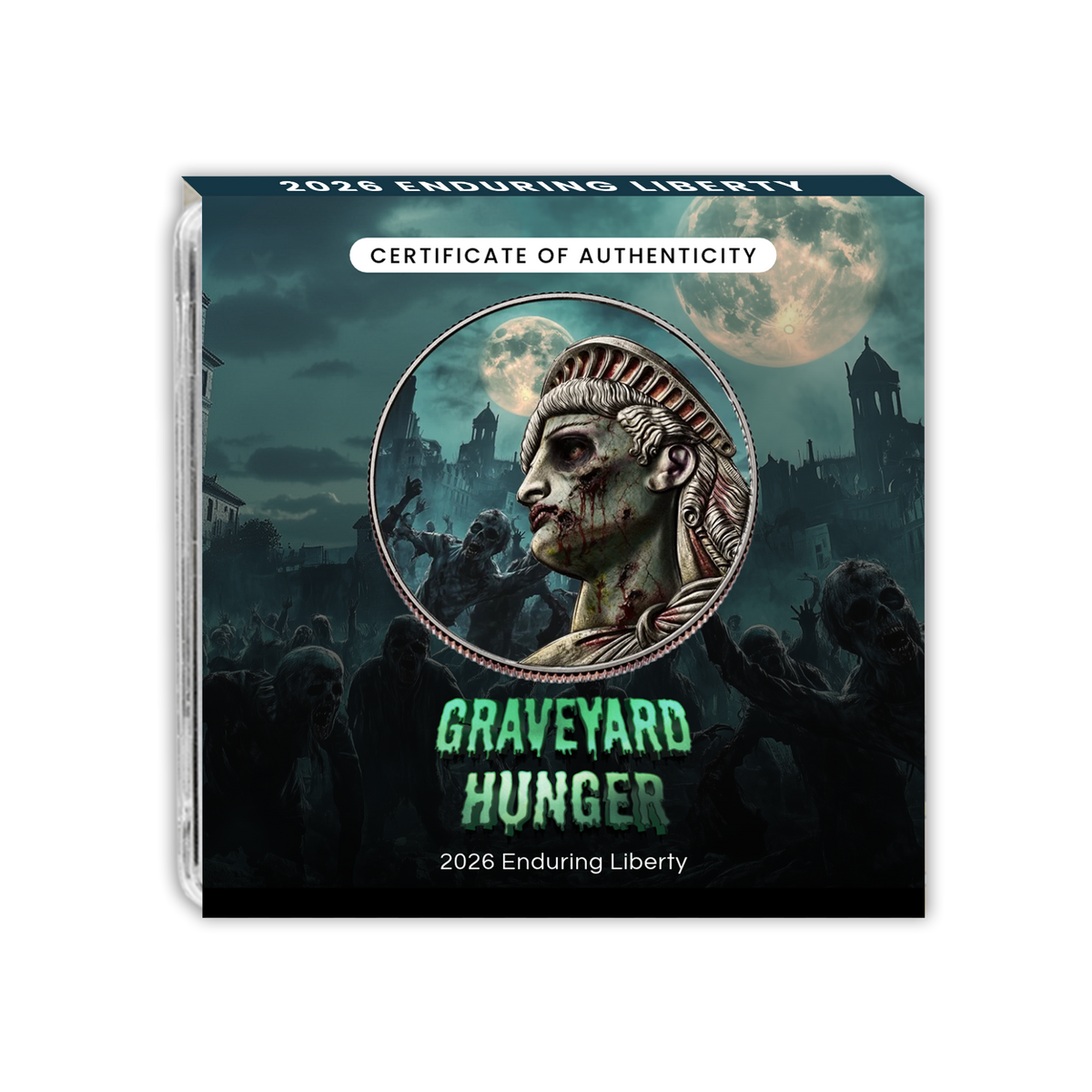 2026 Half Dollar - Graveyard Hunger Edition - CoinsTV