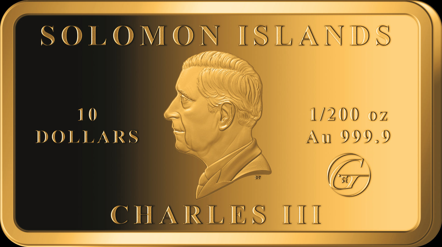 2024 Solomon Islands Statue of Liberty 1/200 oz Gold