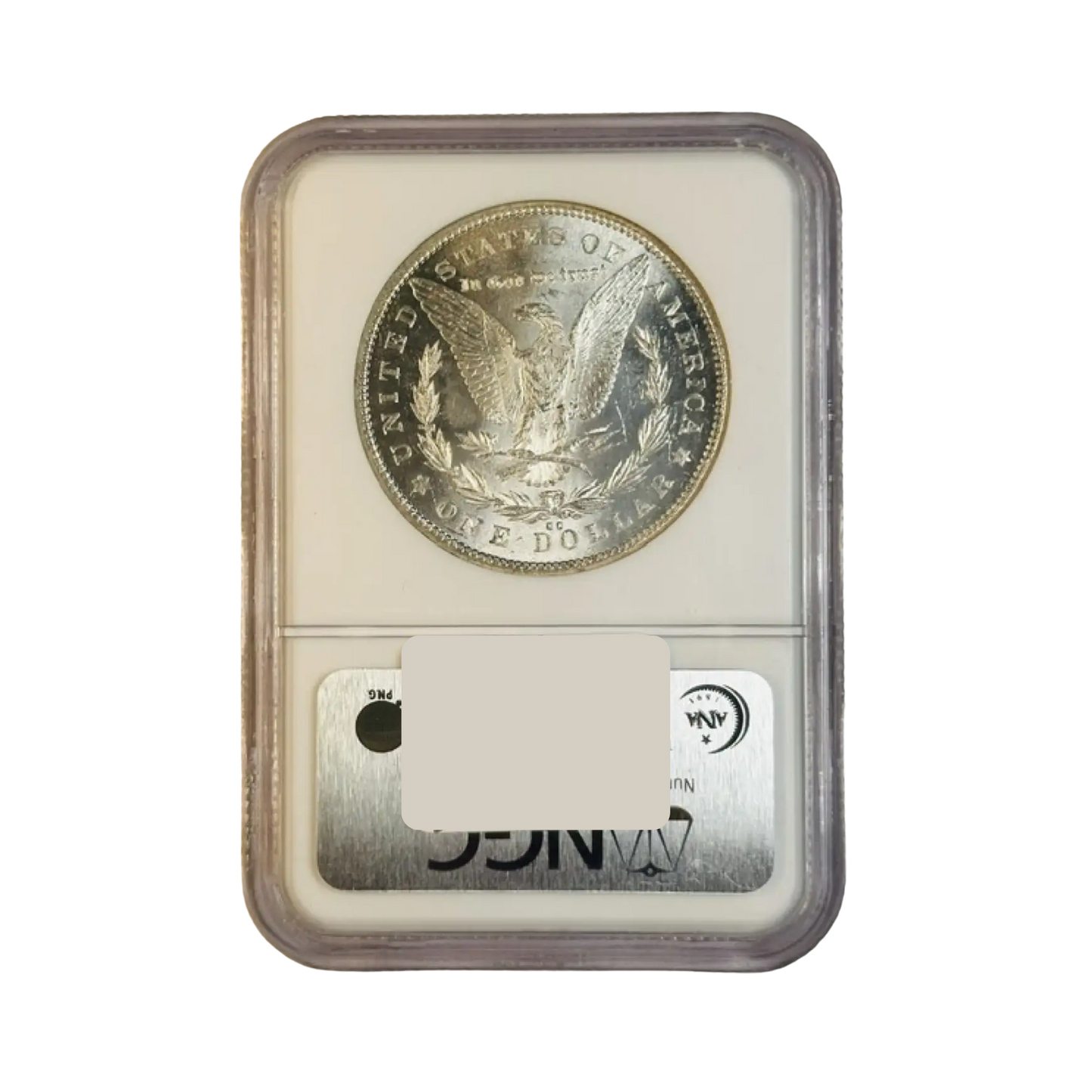1878-CC Morgan Silver Dollar Carson City - NGC MS63 Sight White