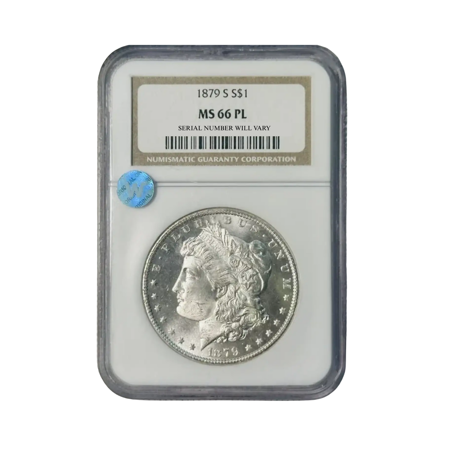 1879-S Morgan Silver Dollar San Francisco - NGC MS66 PL Sight White