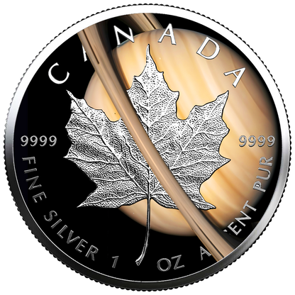 2026 Saturn Maple Leaf - Planets of the Solar System Series