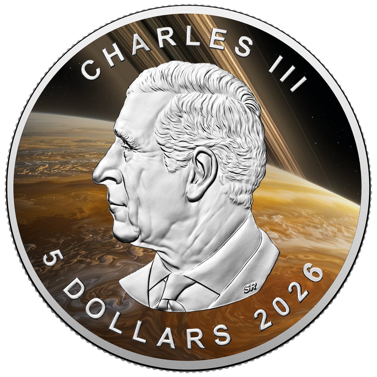 2026 Saturn Maple Leaf - Planets of the Solar System Series