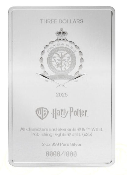 Harry Potter Book Covers: Harry Potter and The Sorcerers Stone 2 oz Silver