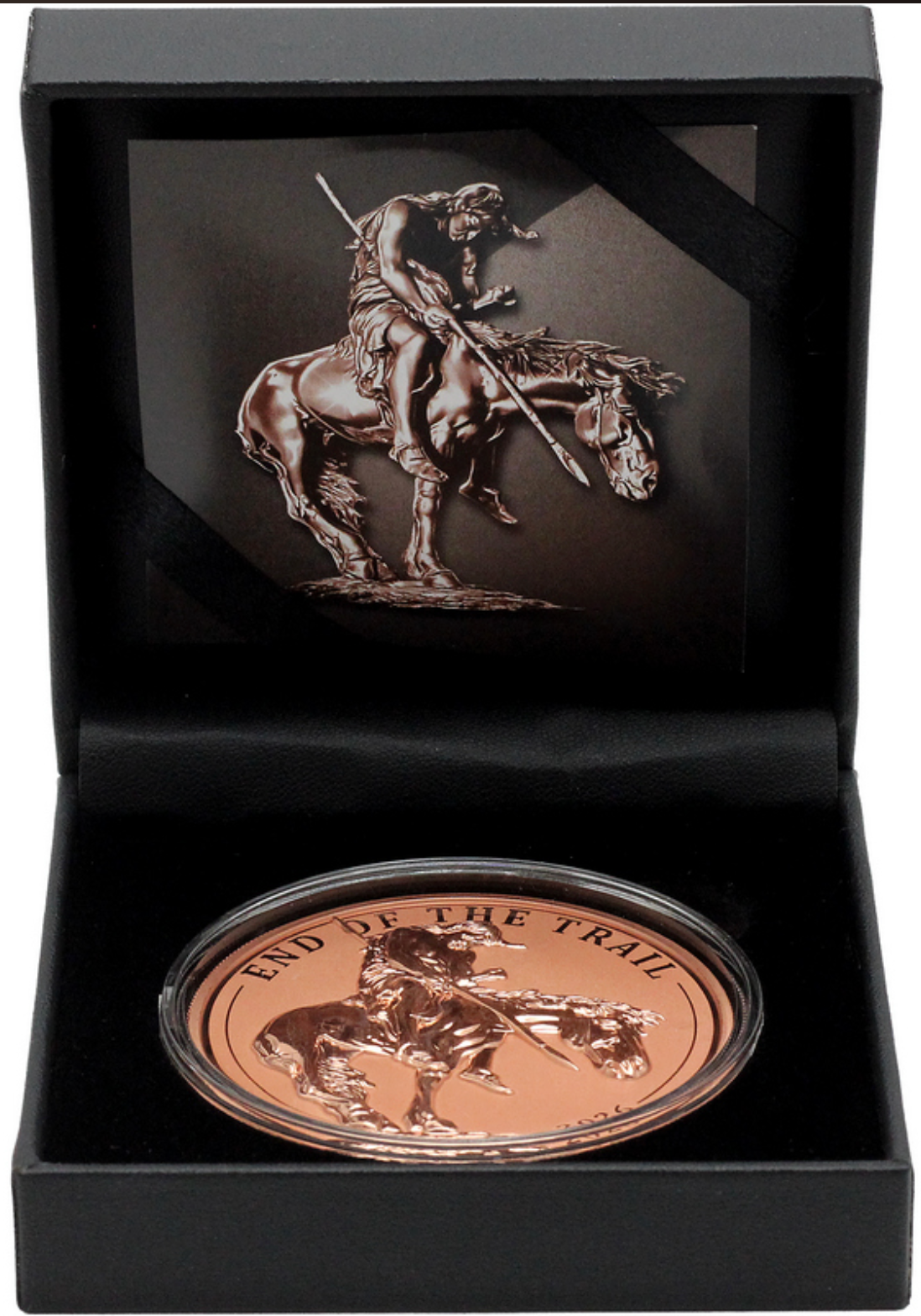 2026 Cameroon End of Trail by James Earle Fraser 5 oz Copper Coin