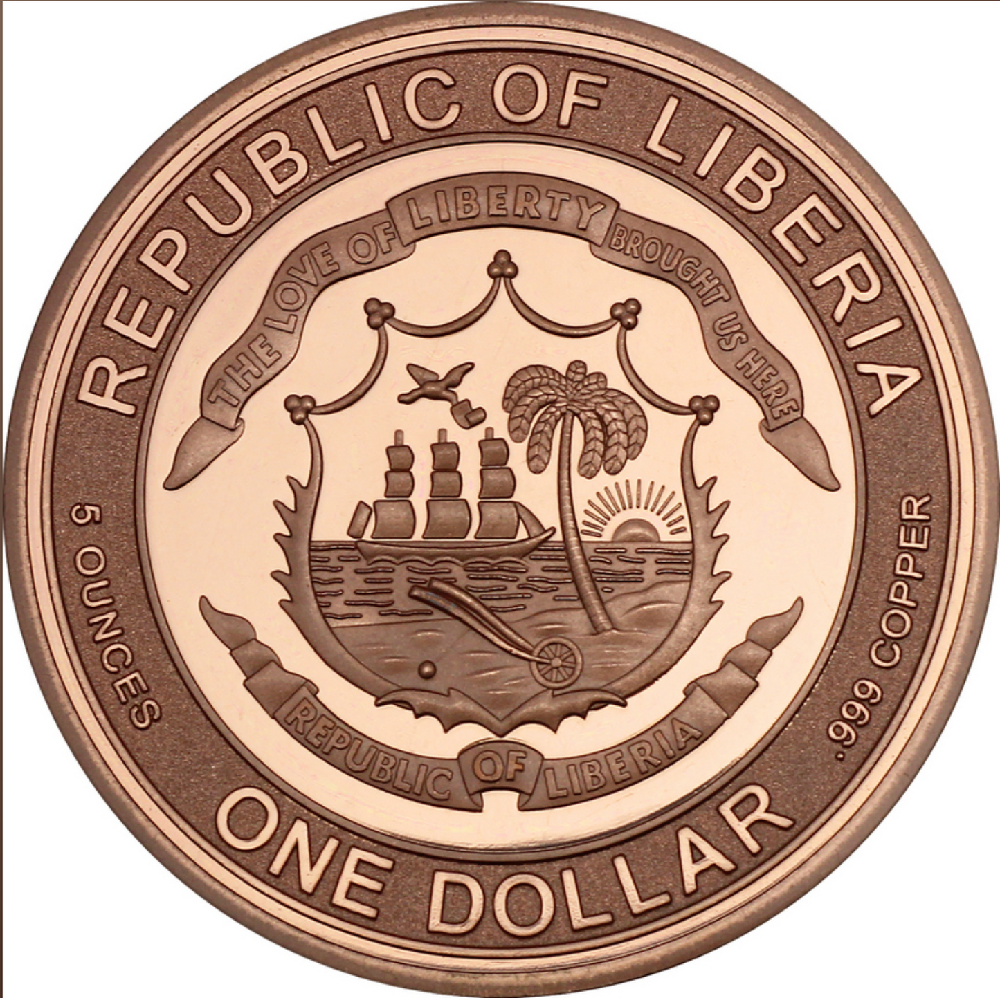 2026 Cameroon End of Trail by James Earle Fraser 5 oz Copper Coin