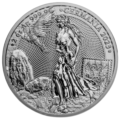 2023 2 oz Germania Silver - Brilliant Uncirculated