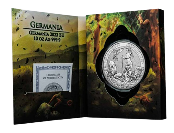 2023 10 oz Germania Silver - Brilliant Uncirculated