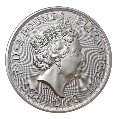 2023 1 oz Great Britain Britannia Hologram Silver Coin