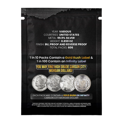 UltraBreaks Silver Dollar Legends III – 2025 Morgan or Peace Dollar 70 - CoinsTV