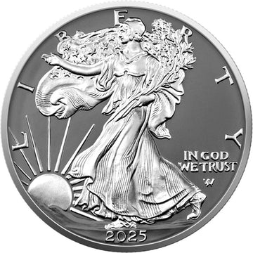 2025 U.S. Eagle Silver Ring Edition 1 oz Silver Coin