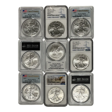 Silver Eagle Dollar Grab Bag MS70