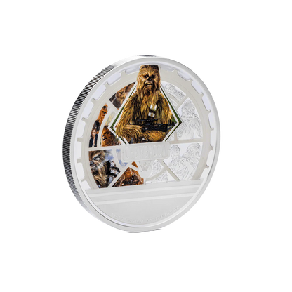 Star Wars - Chewbacca 3 oz Silver - CoinsTV