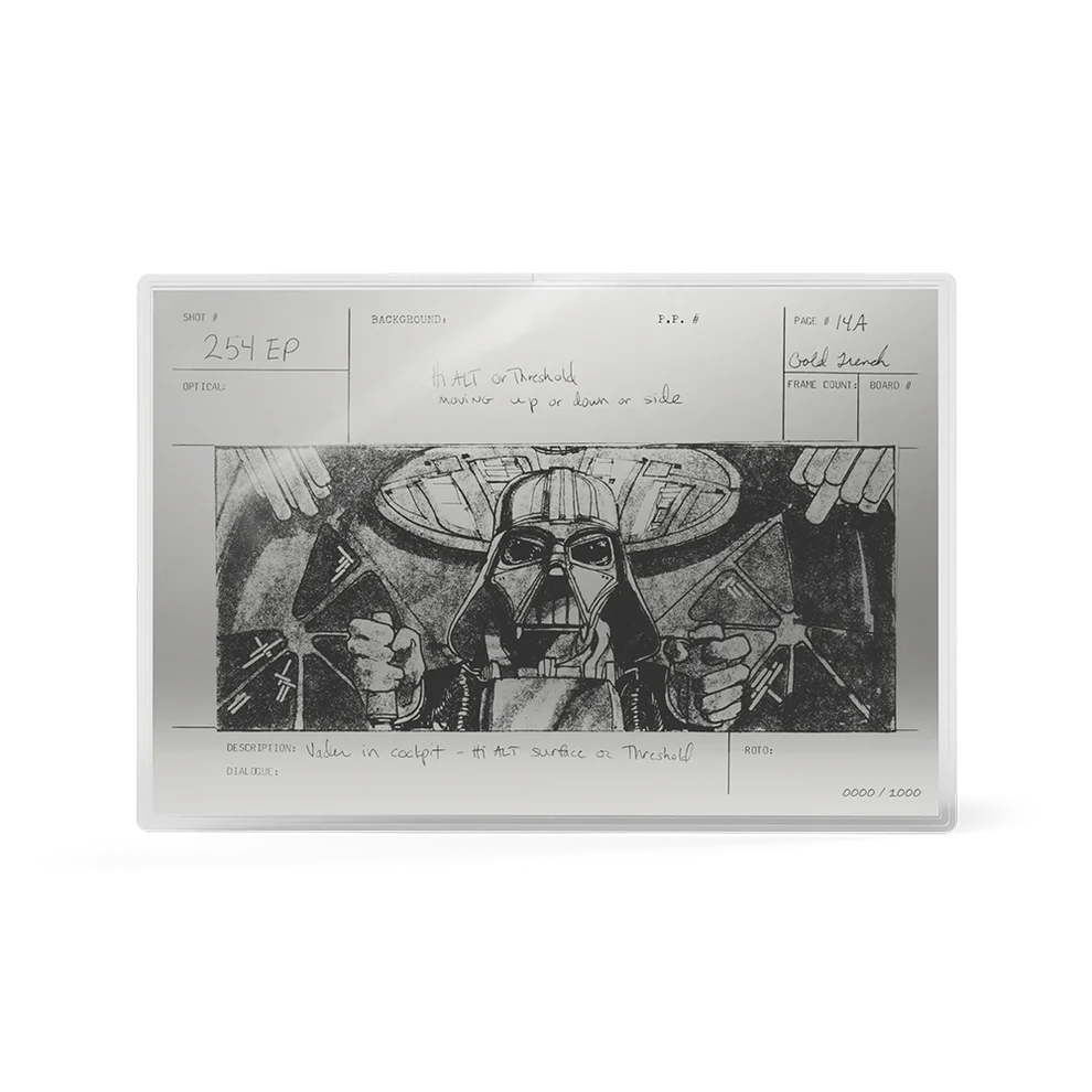 2026 Niue Star Wars™ Darth Vader - Trench Run 1 oz Silver Foil