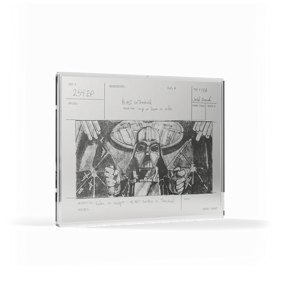 2026 Niue Star Wars™ Darth Vader - Trench Run 1 oz Silver Foil