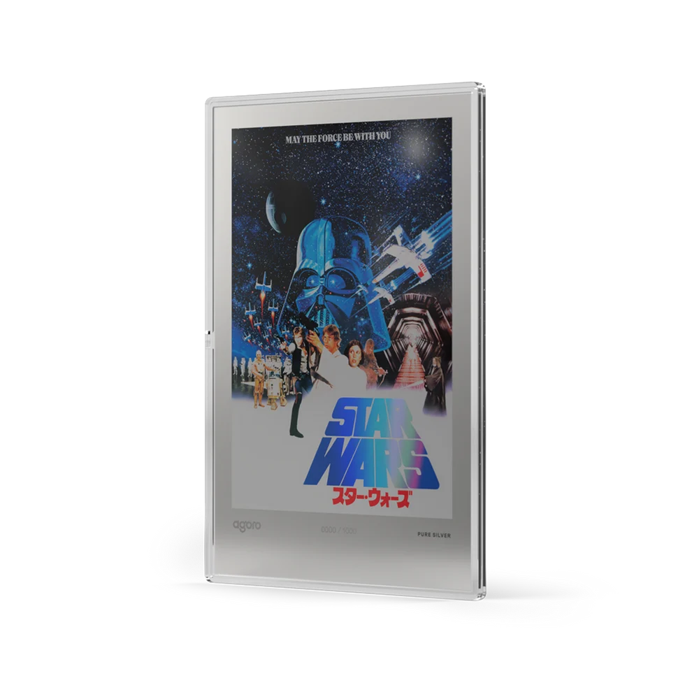 2026 Niue Star Wars™ Japanese Movie Poster - A New Hope™ 20g Silver Collectible Foil