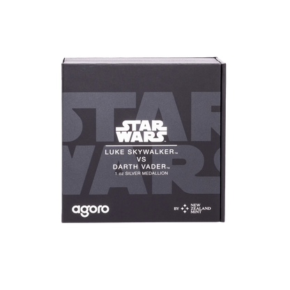 2024 Star Wars Versus Medallion - Luke & Darth Vader 1 oz Silver