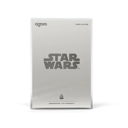 Sketch Art: Darth Vader 5gm Silver Foil Agoro - CoinsTV
