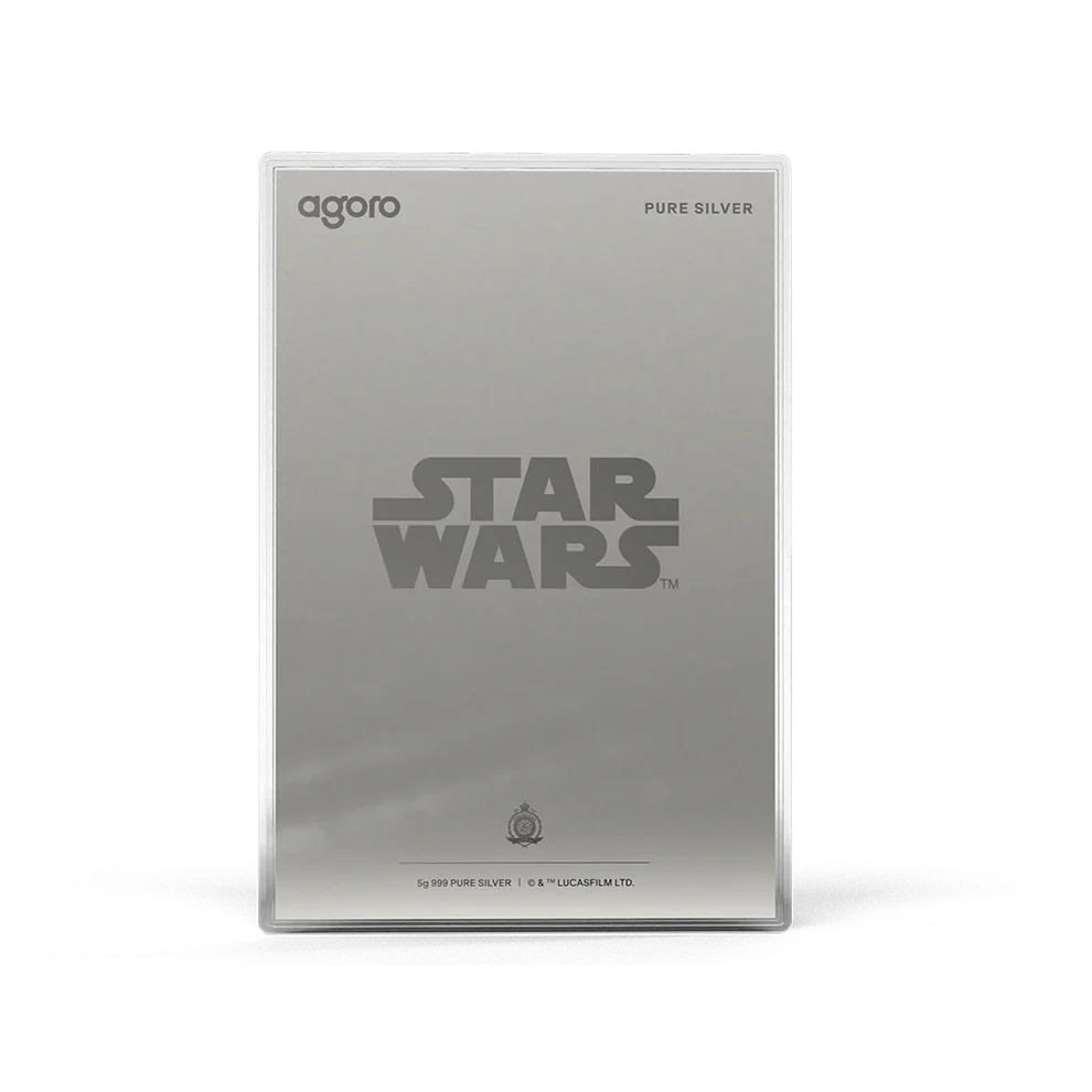 Sketch Art: Luke Skywalker 5gm Silver Foil Agoro - CoinsTV