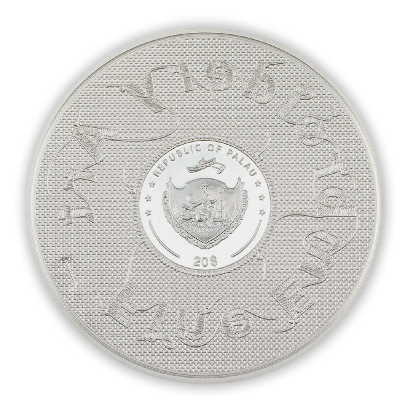 2023 Gustav Klimt KISS Fine Embroidery Art 3 Oz Silver Coin - CoinsTV