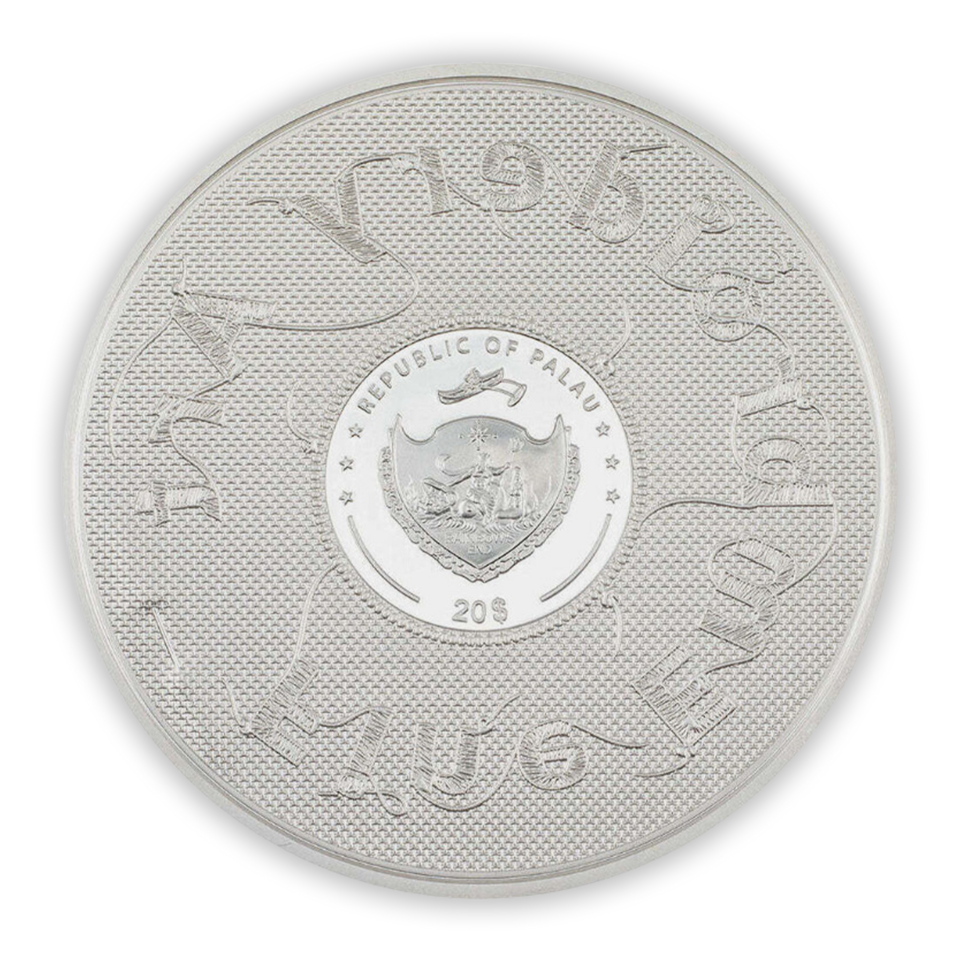 2023 Gustav Klimt KISS Fine Embroidery Art 3 Oz Silver Coin - CoinsTV