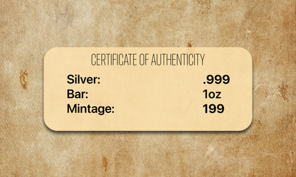 Chromatics Last Supper Silver Bar 1 oz Silver - Fine Art Series - CoinsTV