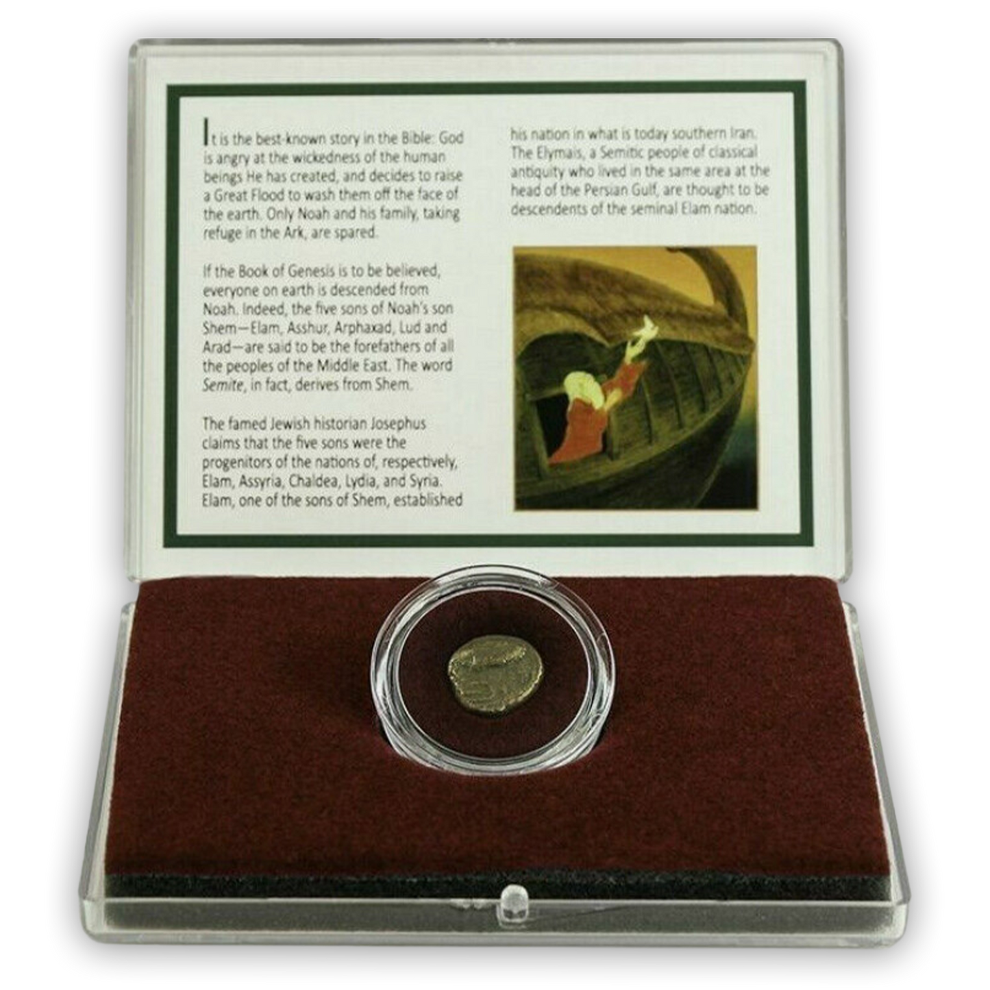 Book of Genesis Coin - Nation of Elam Son of Shem - CoinsTV