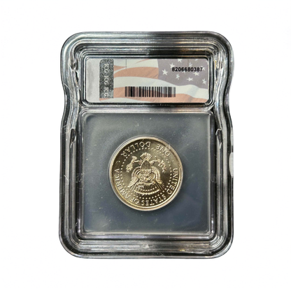 1776–2026 President Trump Commemorative Dollar Token - ICG MS66 Advance Release
