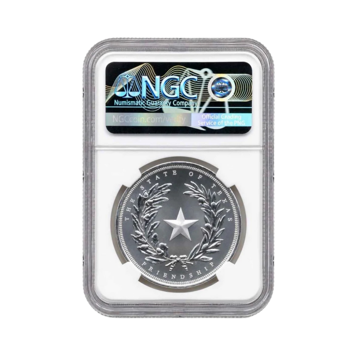 2026 State Commemorative Texas 1 oz Silver - NGC MS70 Early Releases - CoinsTV