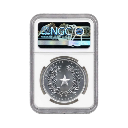 2026 State Commemorative Texas 1 oz Silver - NGC MS70 Early Releases - CoinsTV