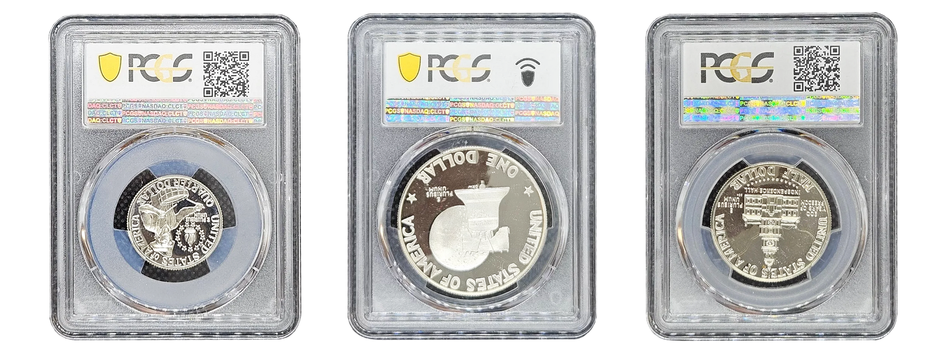 1976-S Bicentennial Silver 3 pcs Set - PCGS PR69 DCAM - CoinsTV