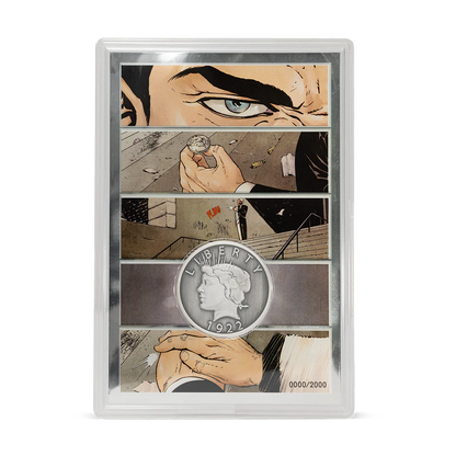 2026 Niue Two-Face's Collectible - 1/2 oz Silver Coin + 5g Silver Foil Set - CoinsTV
