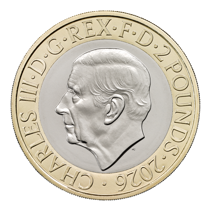2026 Great Britain Duchess of Hamilton 2 Pound 12g CN Coin in Card