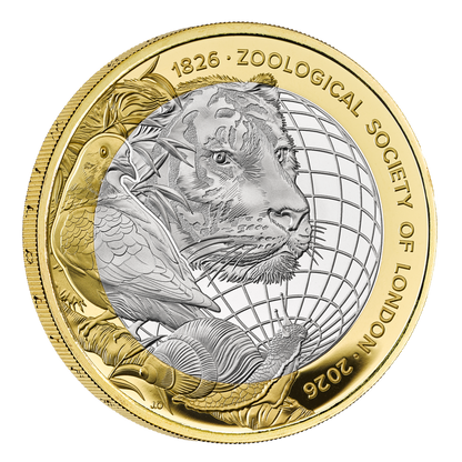 2026 Great Britain Zoological Society of London 12g Silver Coin