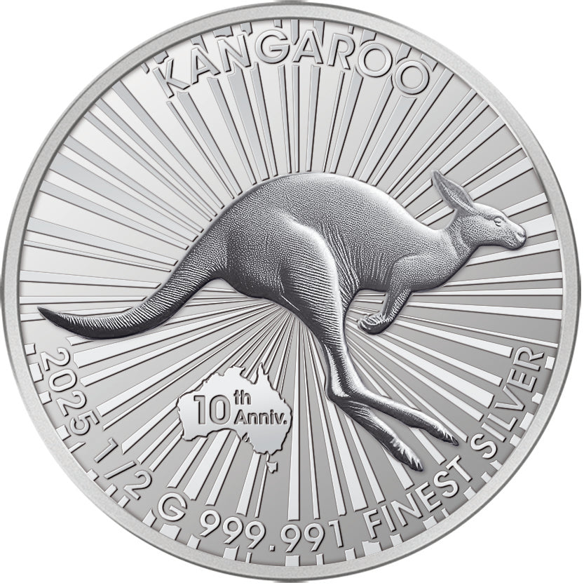 2025 Niue Kangaroo Ultimate Investment 3 pc 0.5g Coin Set - CoinsTV