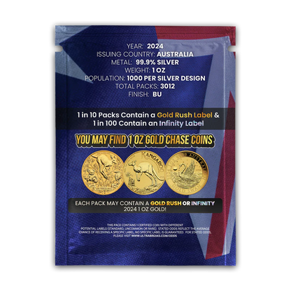 Ultrabreaks Down Under - 1 oz Silver MS70 Pack - CoinsTV