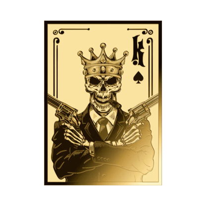 1/1000 oz Gold Playing Cards: King of Spades