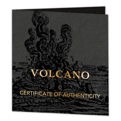 2023 5 oz Vanuatu Volcano Antiqued 3D Shaped Silver Coin - CoinsTV