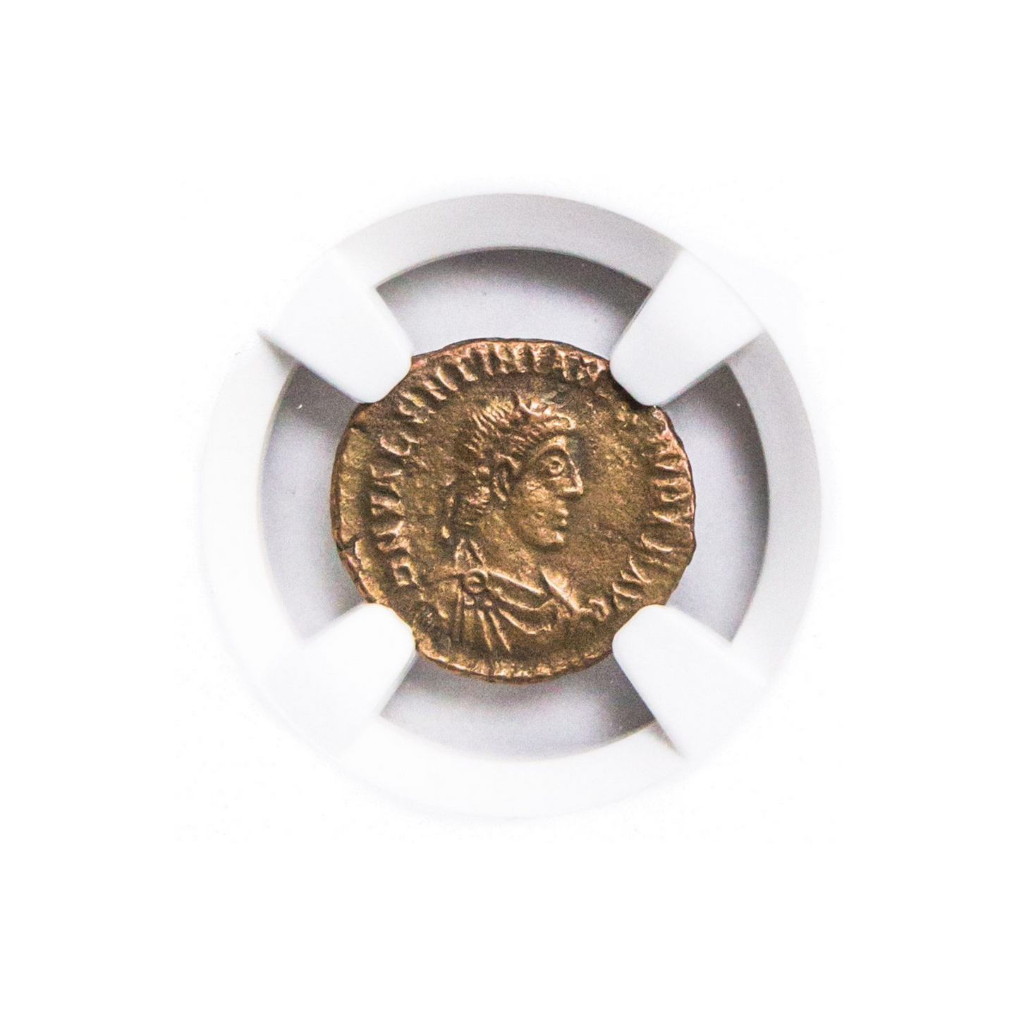 Ancient Roman Bronze Coin - Roman AE4 of Valentinian II AD 375-392 - NGC XF