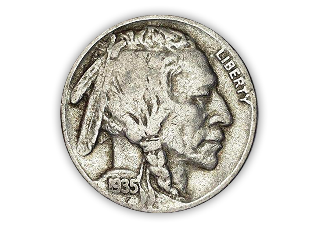 Vintage Buffalo Nickel - Circulated Roll of 40 - CoinsTV