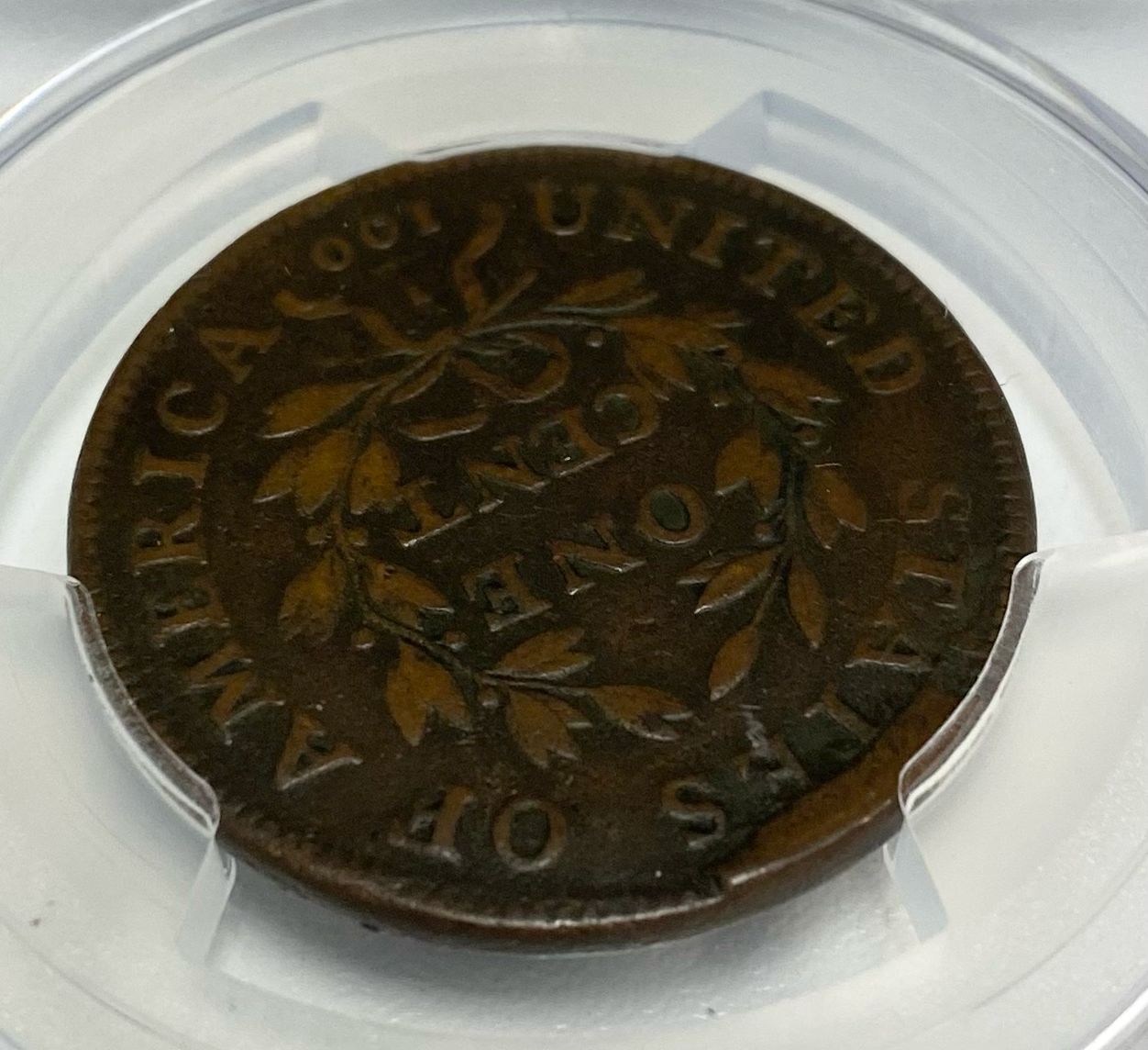 1798 Draped Bust Cent - 1st Hair Style - PCGS VG10 - CoinsTV