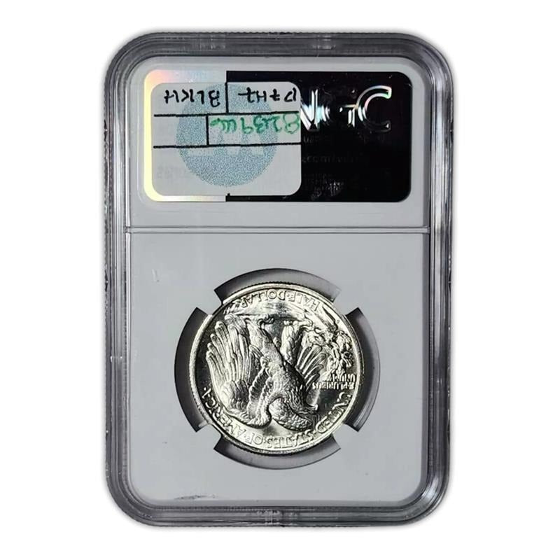 1940 S Walking Liberty Silver Half Dollar - NGC MS66+ Sight White - CoinsTV