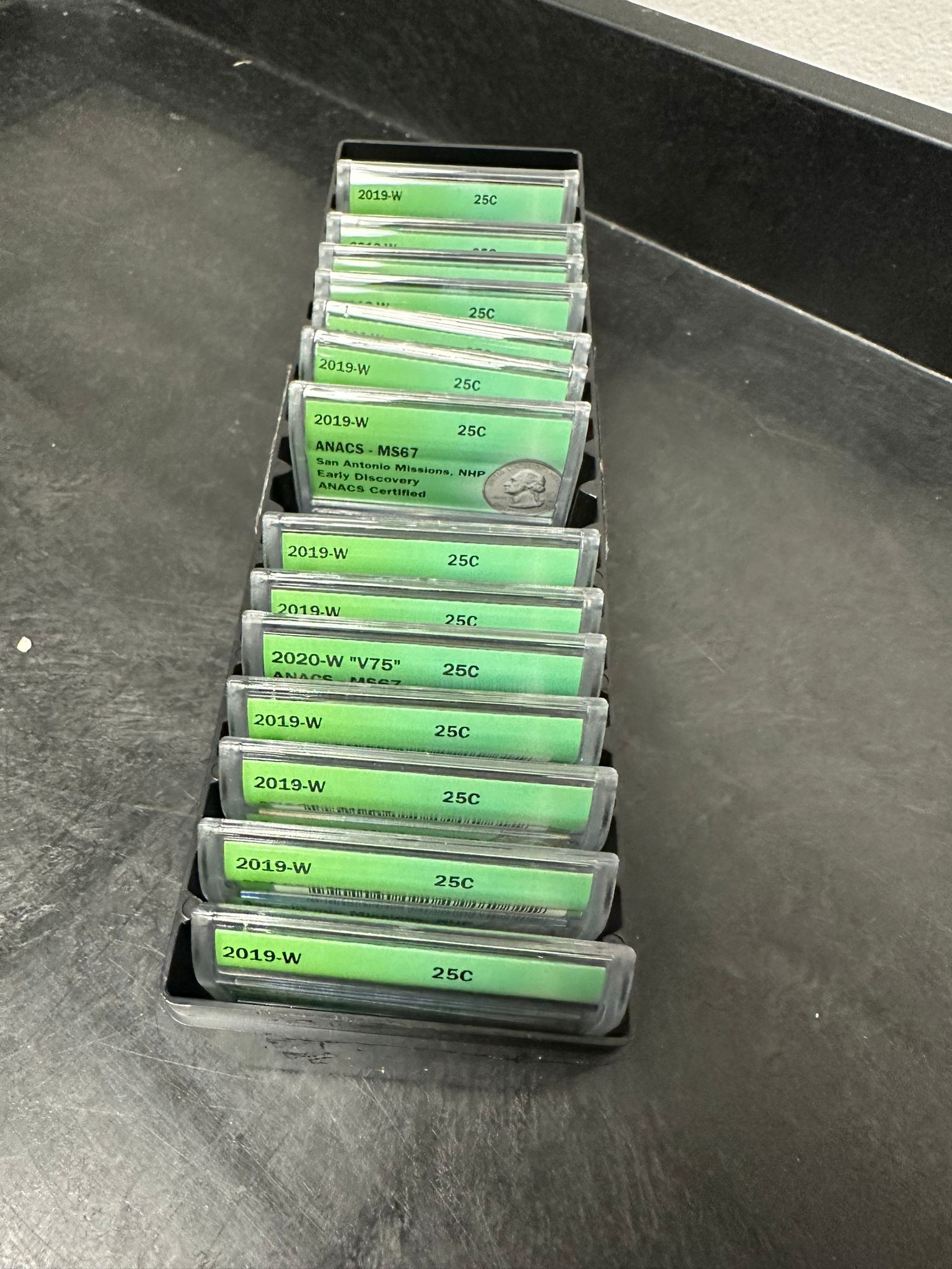 W-Quarter ANACS MS67 Grab bag - CoinsTV