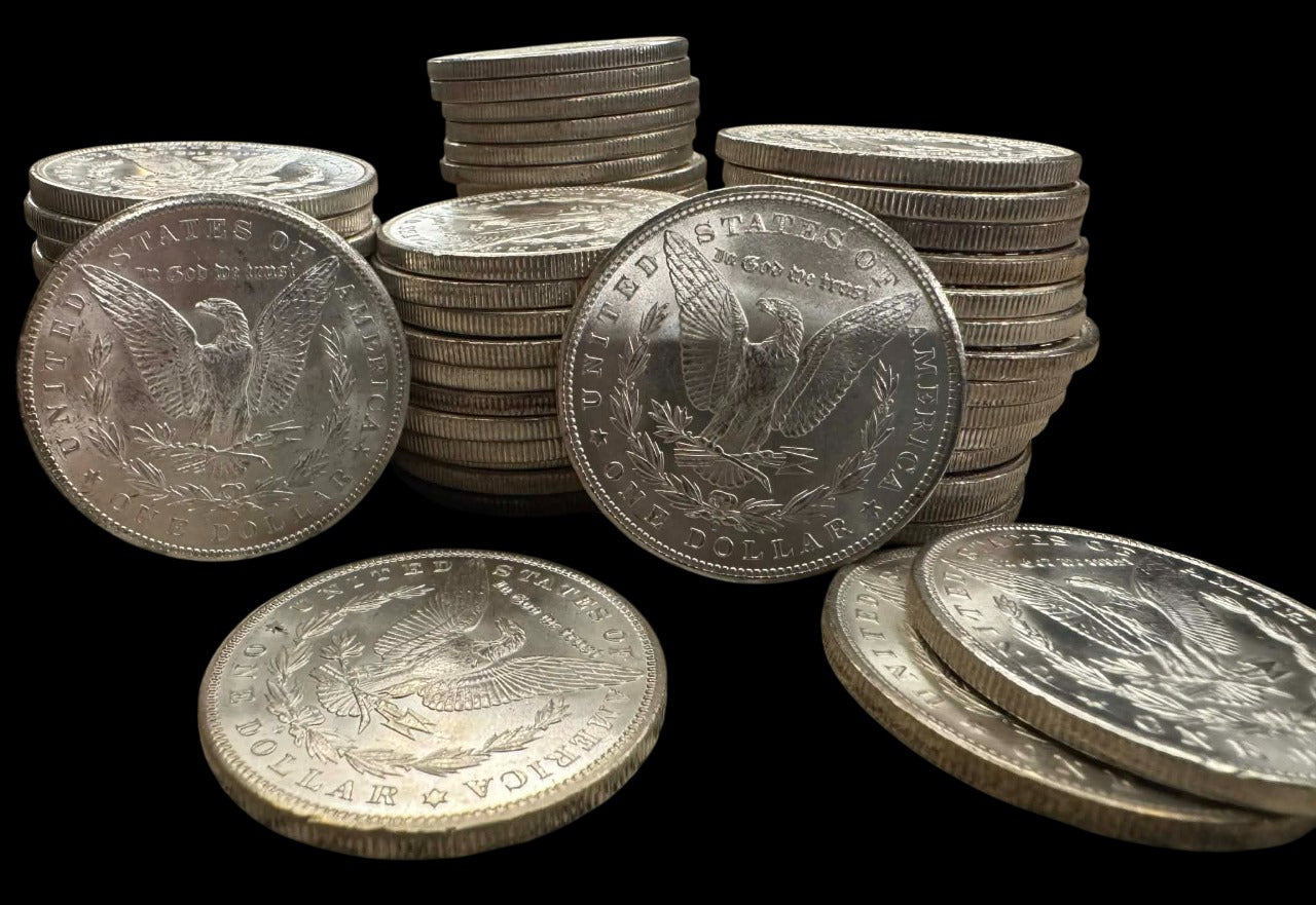 1898 Morgan Silver Dollar New Orleans - Brilliant Uncirculated - CoinsTV