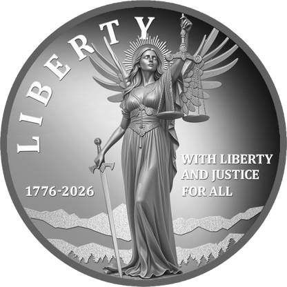 2026 Niue Winged Liberty Proof 1 oz Silver Coin