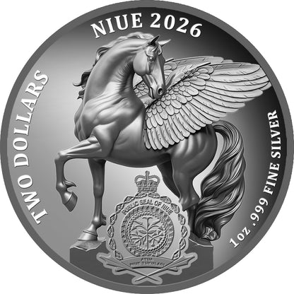 2026 Niue Winged Liberty Proof 1 oz Silver Coin