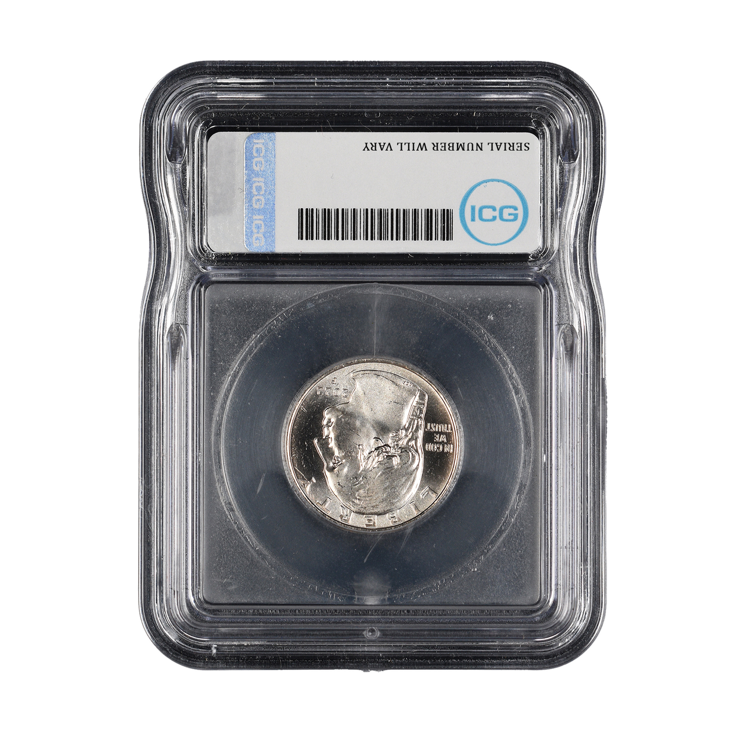 2022-P Maya Angelou Quarter "Twig in Mouth" Error - ICG MS66