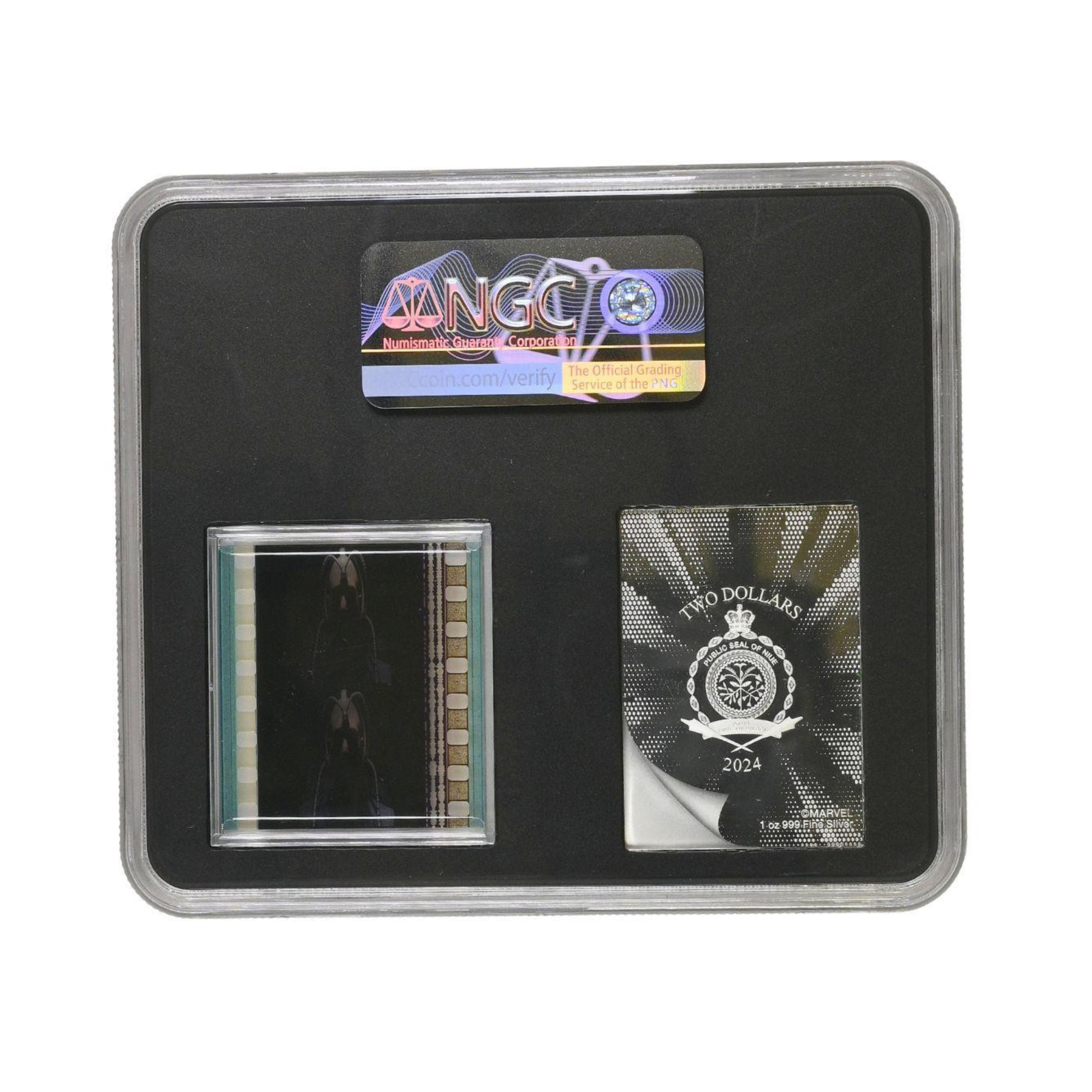 2024 Niue X-Men #1 Comix 1 oz Silver - NGC PF70UCAM with Authenticated 35mm Film - CoinsTV