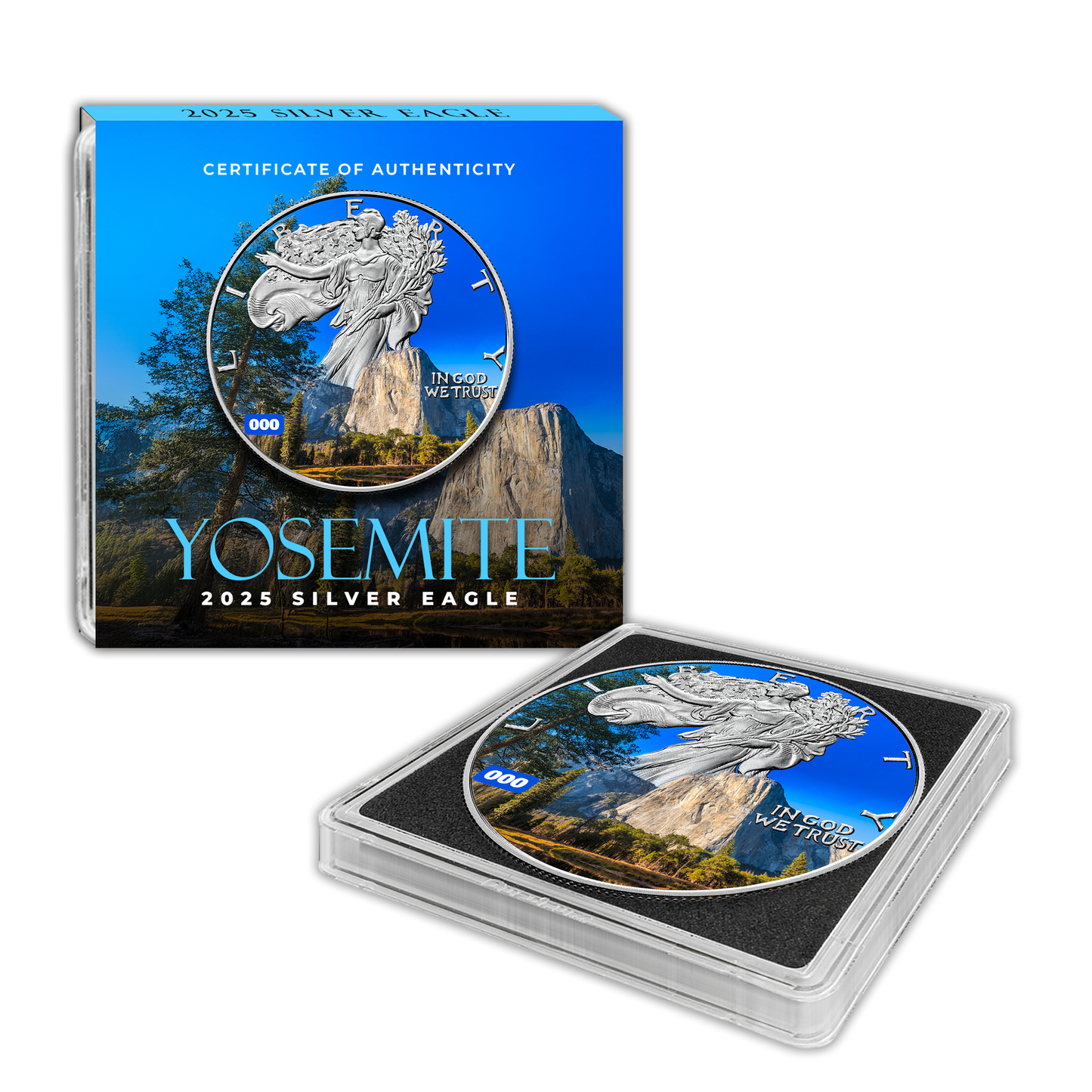 2025 Silver Eagle – Yosemite - National Parks Series