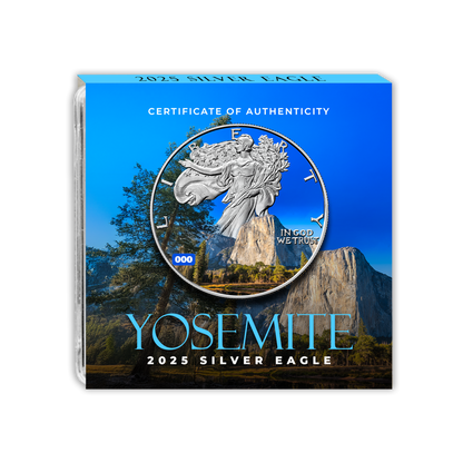 2025 Silver Eagle – Yosemite - National Parks Series