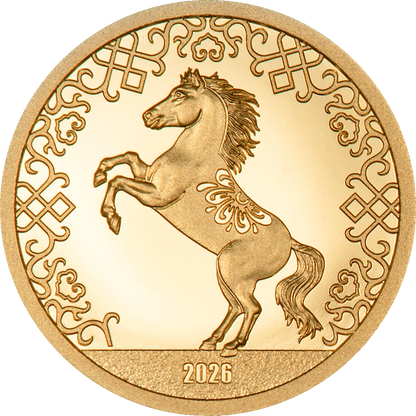 2026 Year of the Horse Lunar Collection - .9999 0.5g Gold